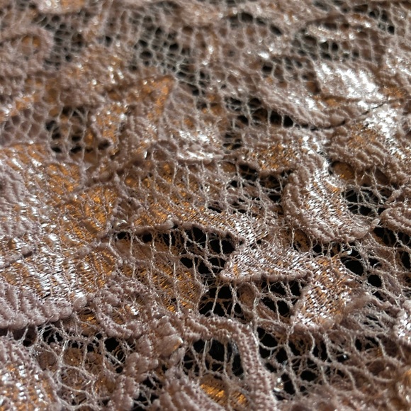 Lilac Lace Choker Dress - Picture 3 of 3